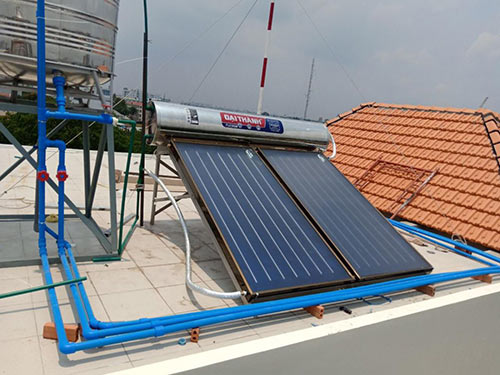 Lắp đặt máy nước nóng năng lượng mặt trời Quận Bình Tân